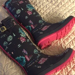 JOULES RAIN BOOTS - NWOT